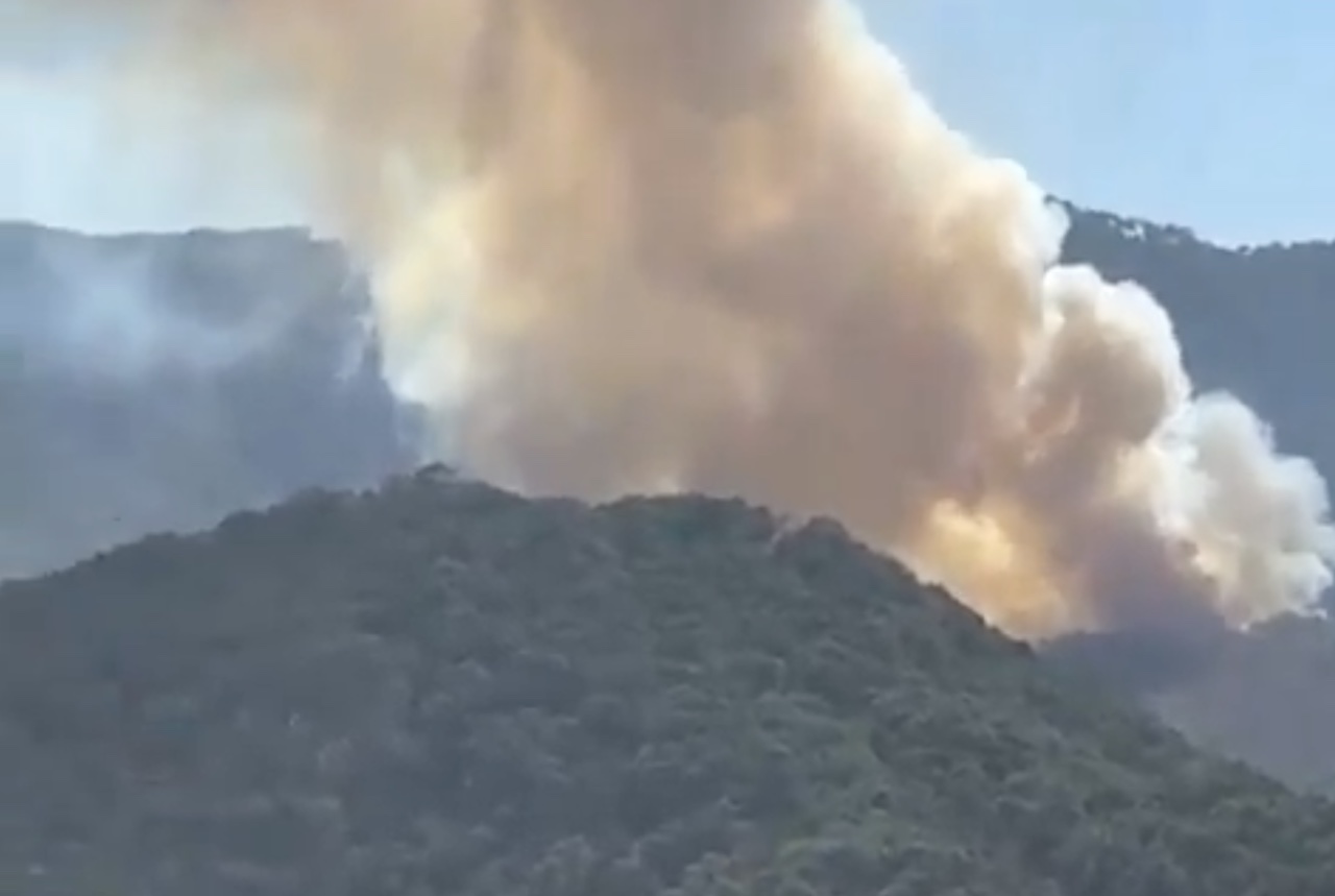 Incendio en Valle de Bravo: activan contingencia por fuego en San Juan Atexcapan