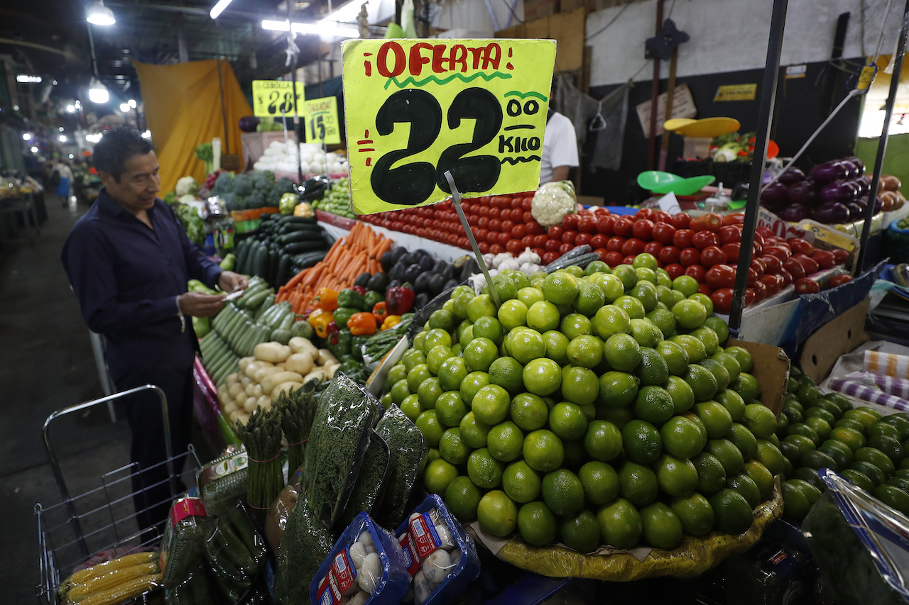 La inflación en México sube 4.78% en la primera quincena de mayo, su segundo nivel más alto del 2024