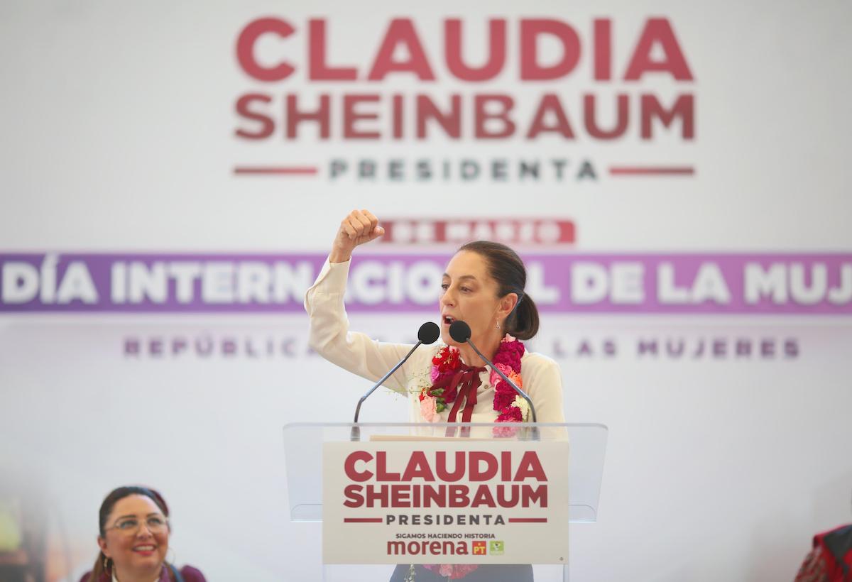 Sheinbaum pide a cada mexiquense que convenza ‘otros 10’ de votar por ella