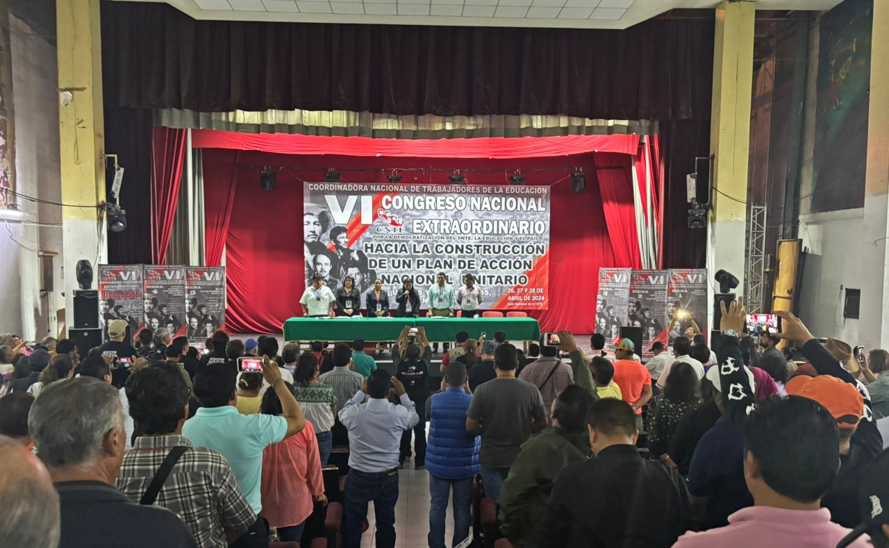 La CNTE anuncia paro indefinido de labores a partir del 15 de mayo