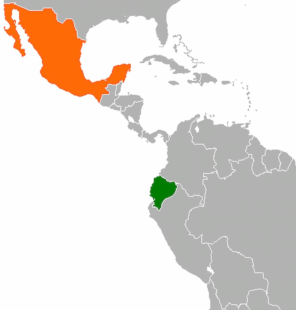 La crisis México-Ecuador