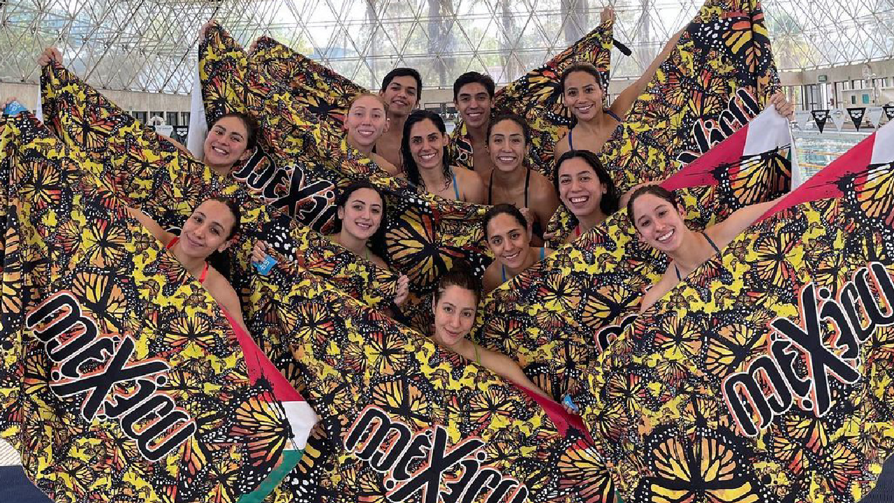 Selección Mexicana de Natación Artística lanza toalla conmemorativa para recaudar fondos
