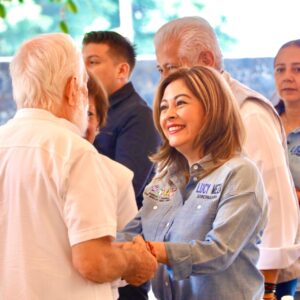 Ante jubilados, Lucy Meza garantiza apoyo a los adultos mayores