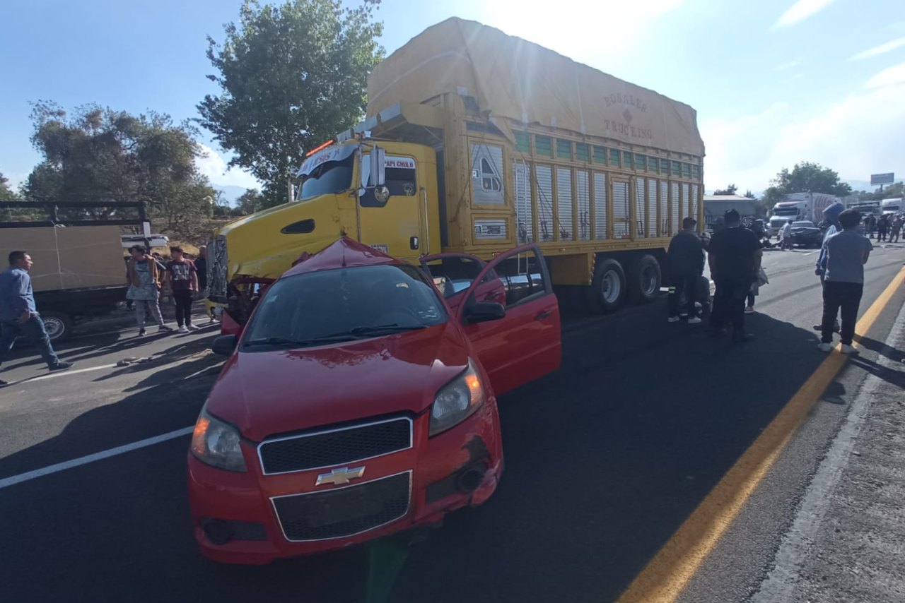 Accidente autopista México-Puebla: reportan choque múltiple en Tlalancaleca