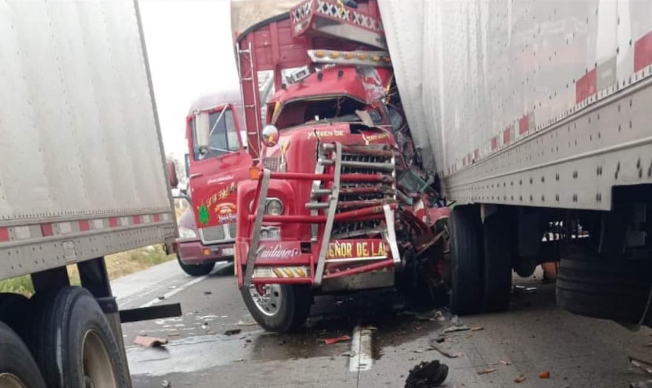 Accidente en el Macrolibramiento Querétaro: carambola en el tramo Palmillas-Apaseo 