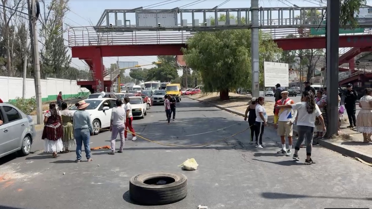 Bloqueo en Vía Morelos: habitantes exigen agua en Ecatepec