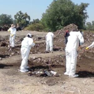 Autoridades localizan 9 cuerpos en fosa clandestina de Nicolás Romero, Edomex