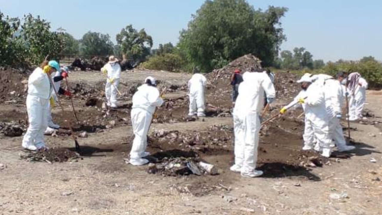 Autoridades localizan 9 cuerpos en fosa clandestina de Nicolás Romero, Edomex