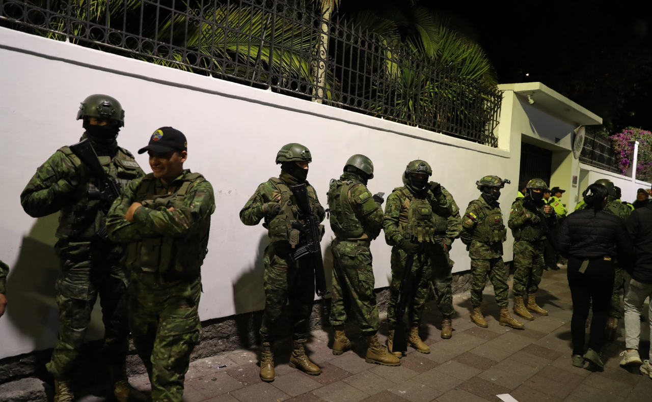 México denuncia ante la ONU el asalto a su embajada en Ecuador