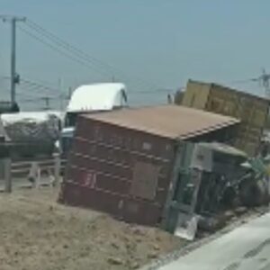 Accidente en la autopista México-Querétaro: tráileres chocan en dirección a la CDMX