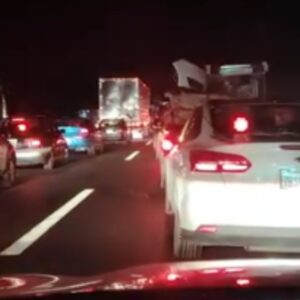 Accidentes colapsan la autopista México-Querétaro