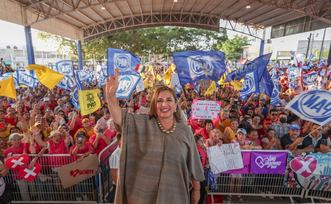 Cierre de campaña de la candidata Xóchitl Gálvez: cuándo y en dónde será