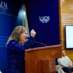Lucy Meza aumentará presupuesto a la UAEM