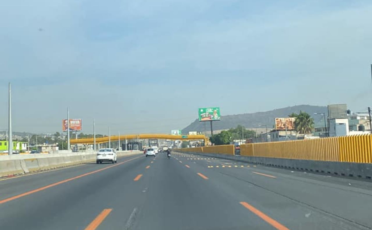 Un motociclista murió en un accidente en la autopista México-Puebla