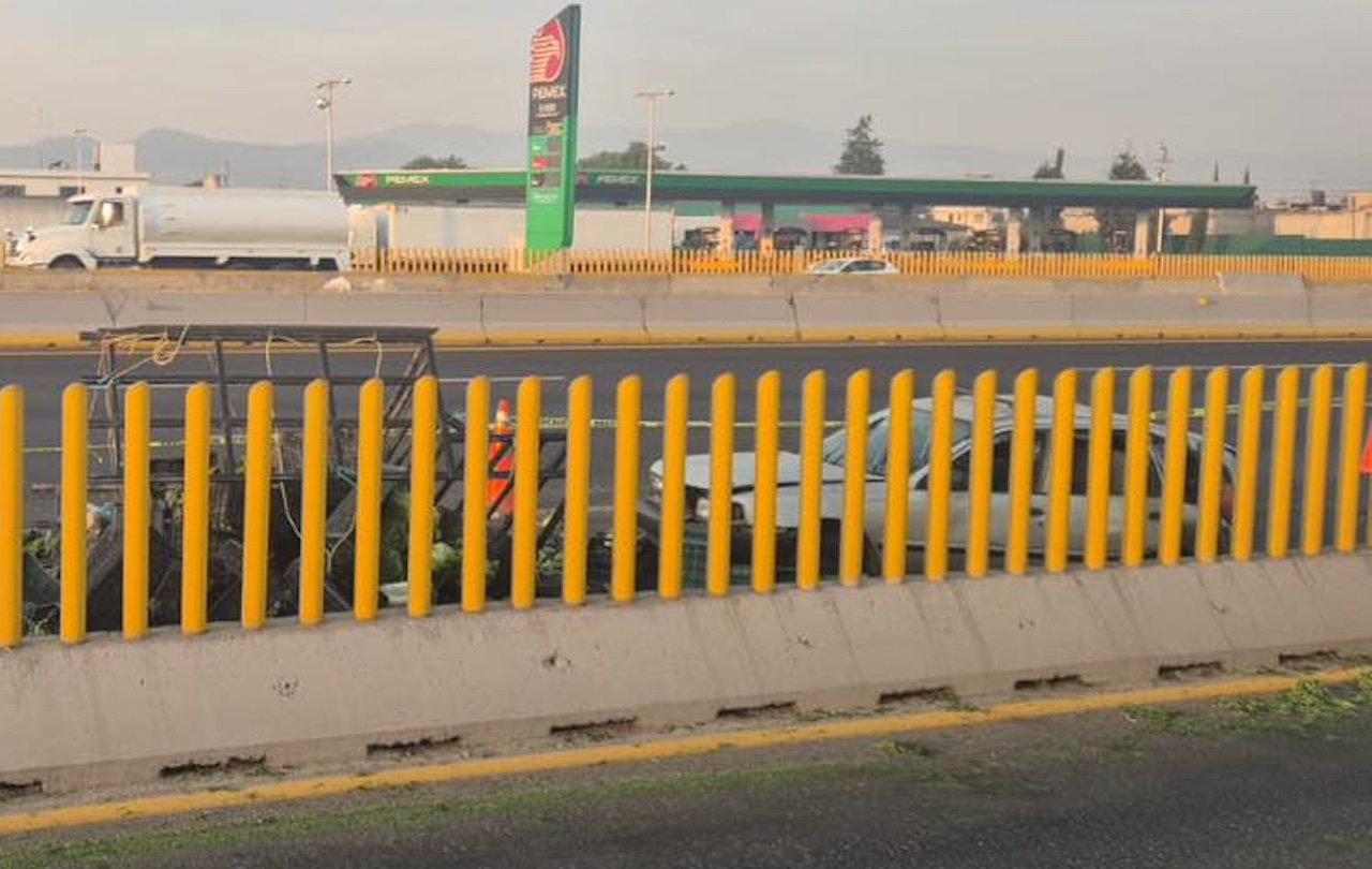 Choque deja 2 personas muertas en la autopista México-Puebla