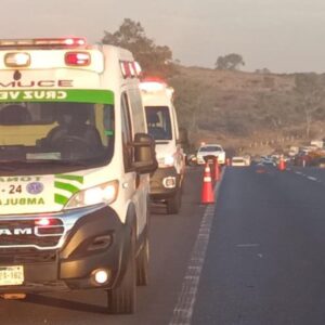 Accidentes dejan un muerto y heridos en la autopista Zapotlanejo-Guadalajara