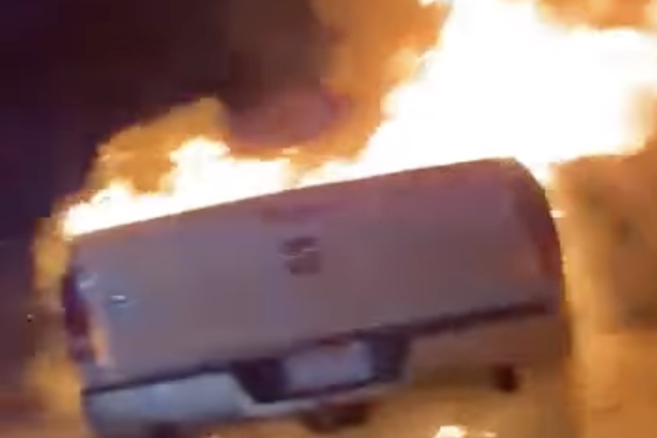 Detención de personas desata balaceras y quema de vehículos en cuatro municipios de Zacatecas