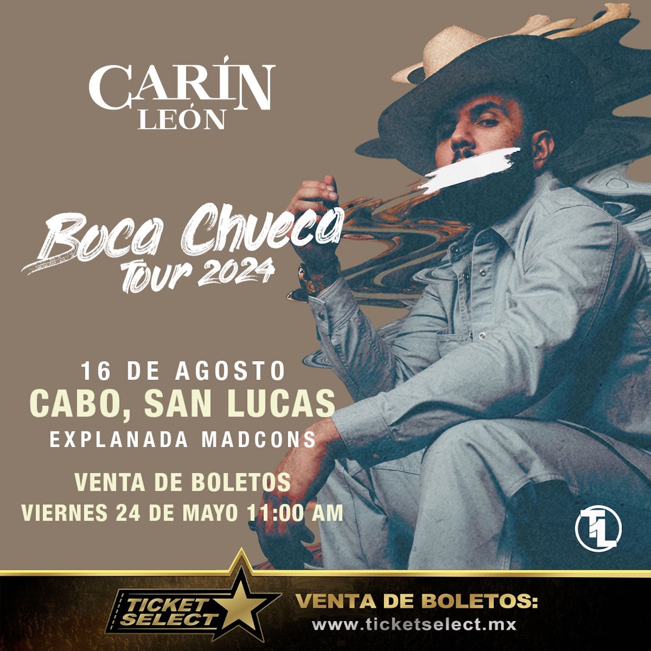 Boletos Carin León en Cabo San Lucas, BCS, 2024: así la venta