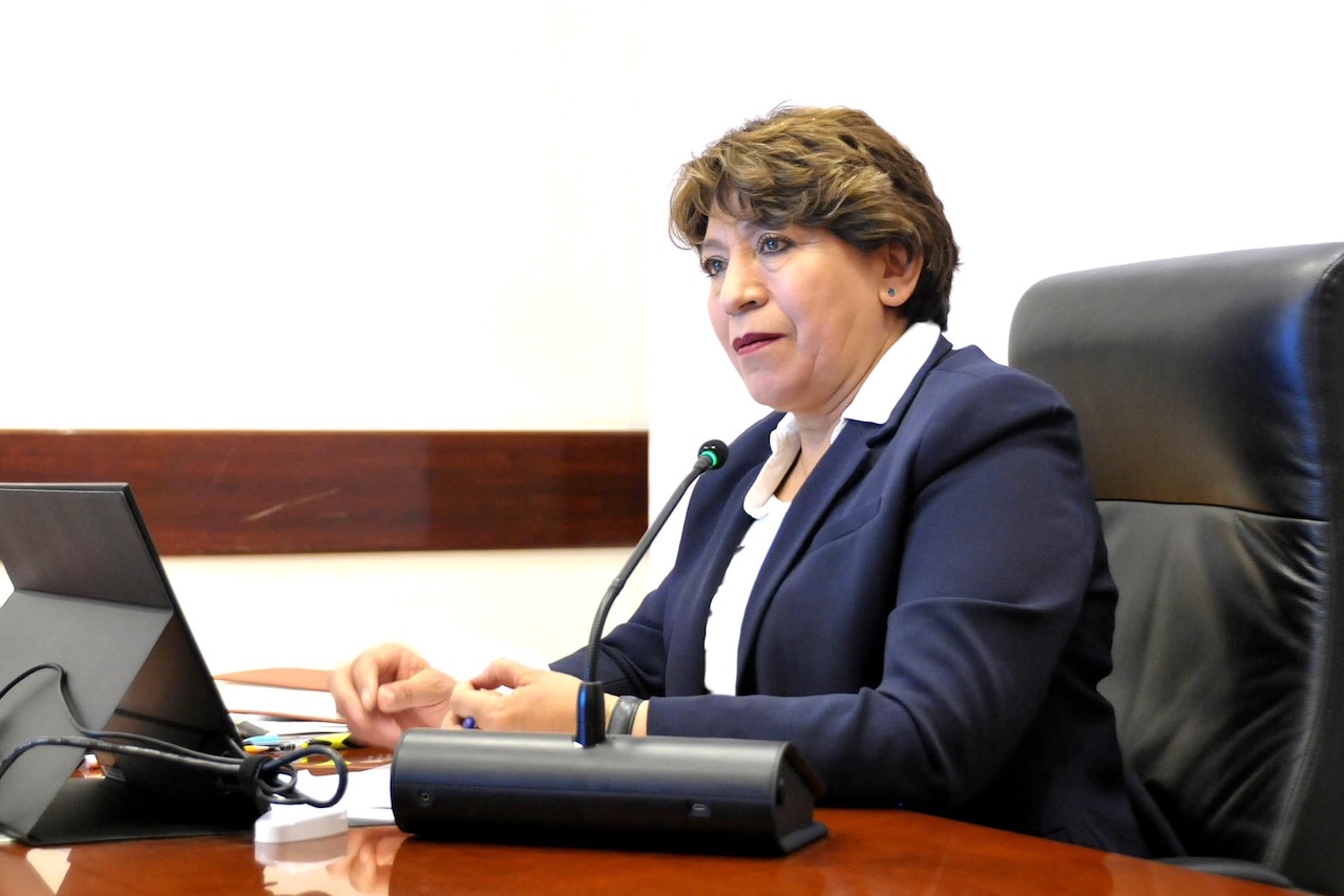 La gobernadora de Edomex, Delfina Gómez Gómez, alcanza aval de 53.4%