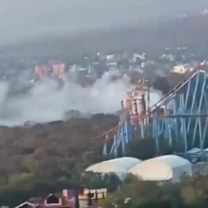 Incendio en Bosque de Tlalpan: bomberos de CDMX sofocan fuego cerca de Six Flags