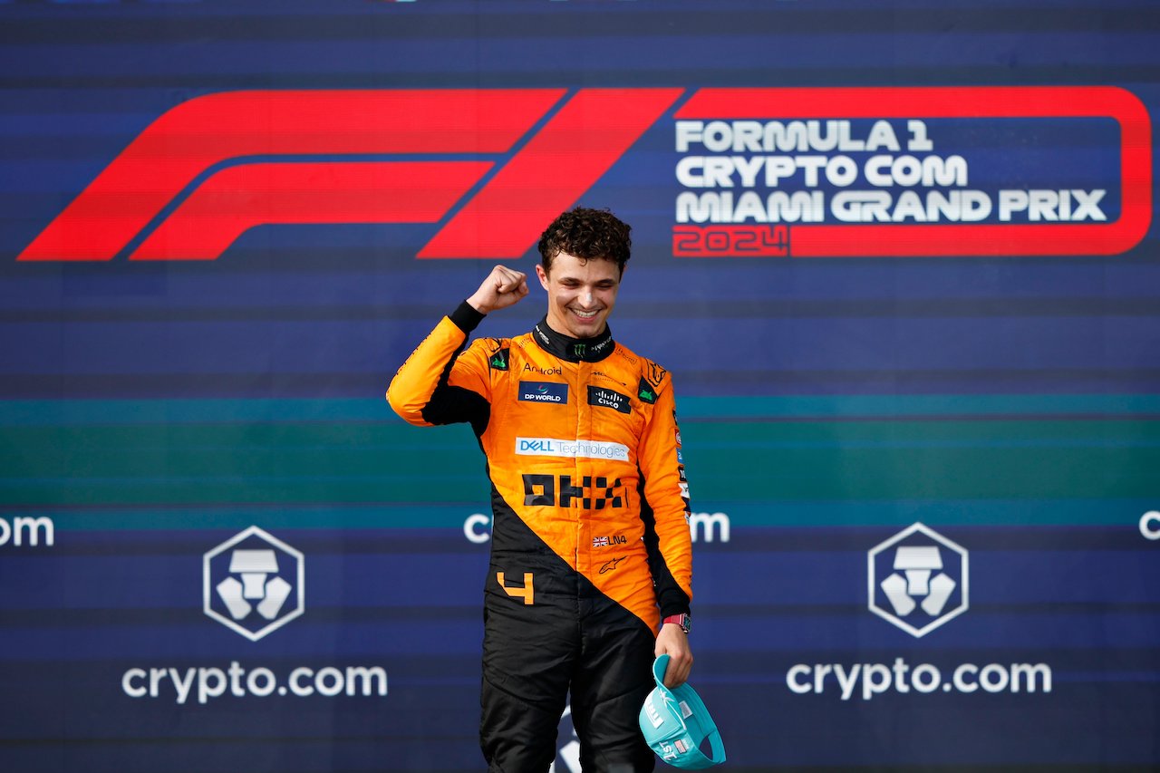 Sorpresa en la Fórmula 1: Lando Norris vence a Verstappen y gana el Gran Premio de Miami 2024