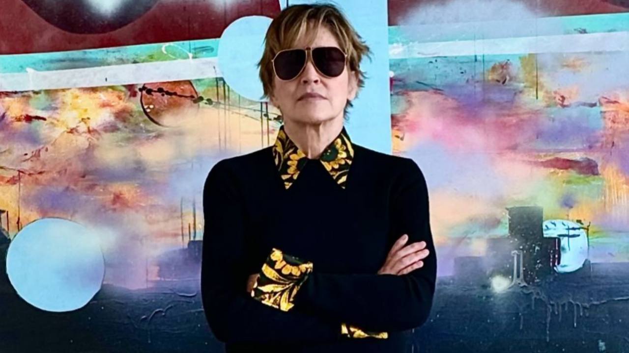 Sharon Stone presenta su faceta de pintora por primera vez en Europa