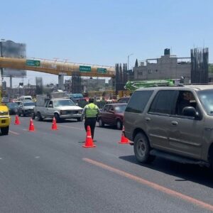 Accidente en la México-Puebla: choque y obras complican tránsito a Puebla