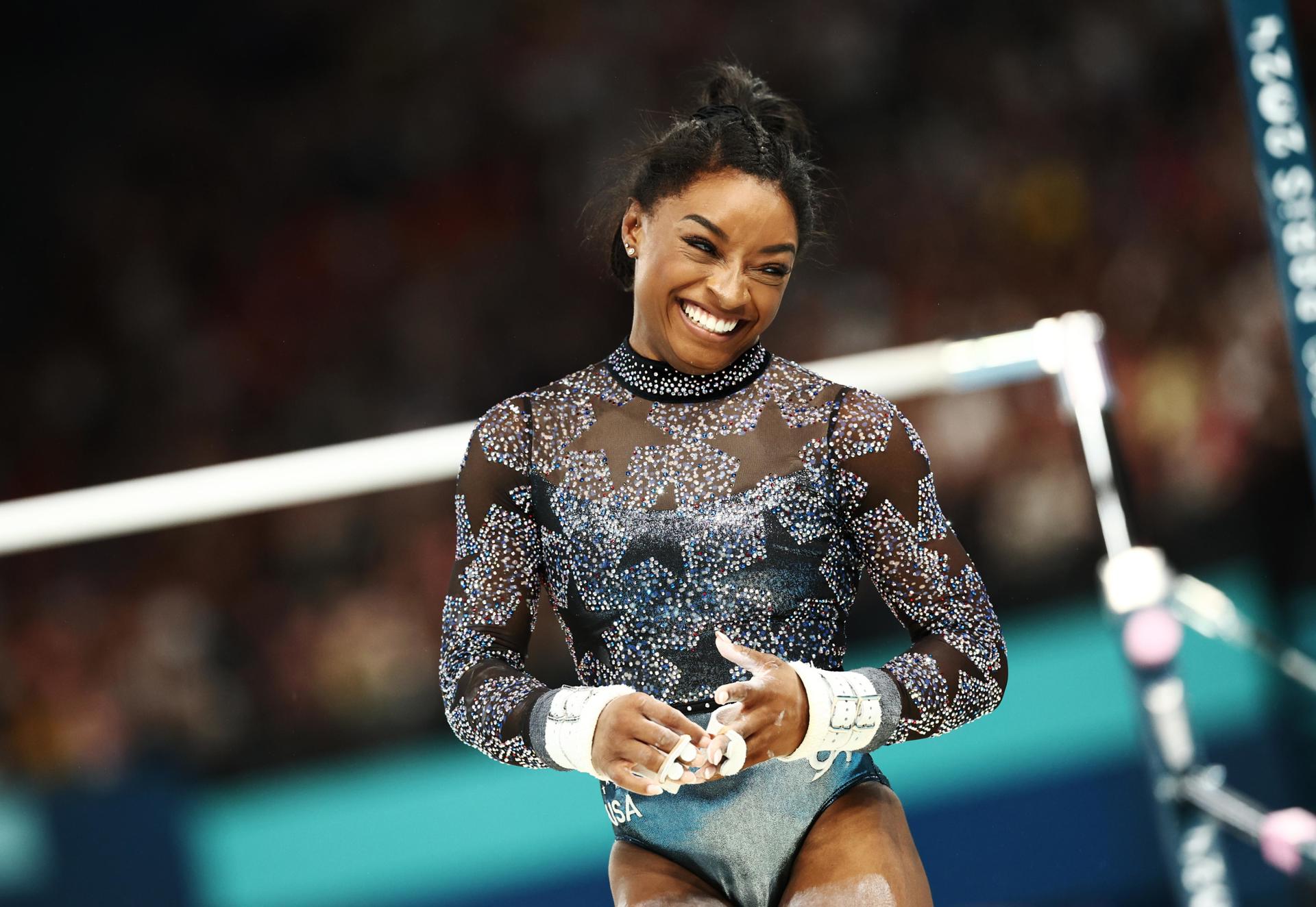 Así fue la impactante participación de Simone Biles en París 2024